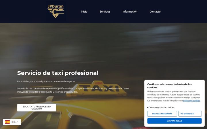 Screenshot of jpduran.es