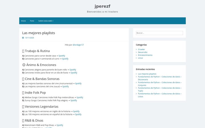 Screenshot of jperezf.com