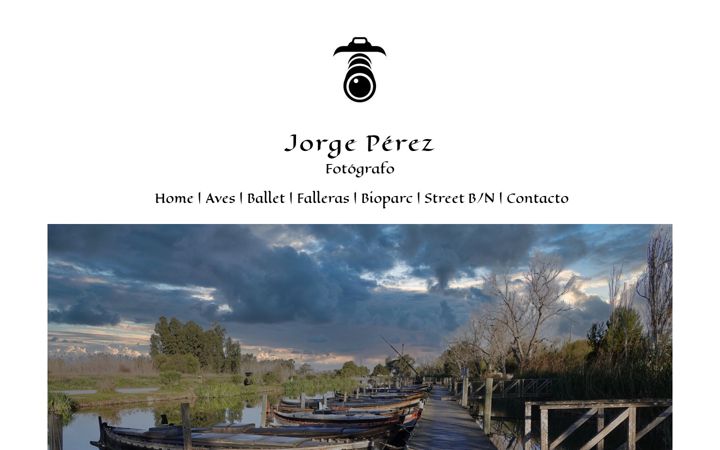 Screenshot of jperezfotonatura.com