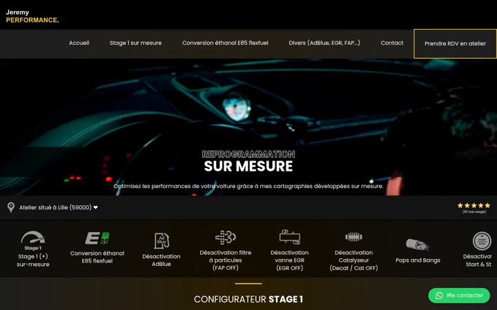 Screenshot of jperformance.fr