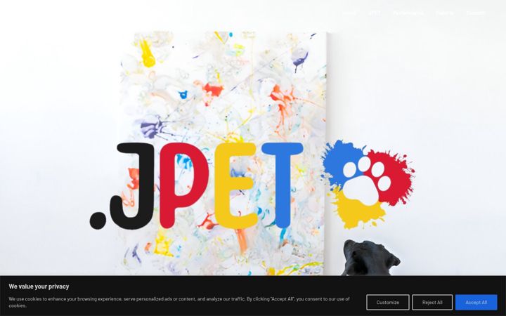 Screenshot of jpet.it