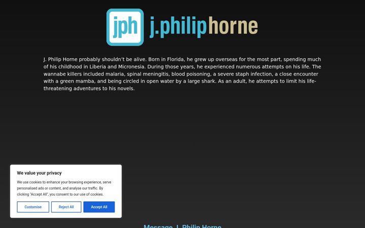Screenshot of jphiliphorne.com