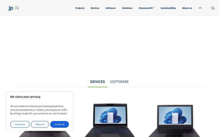 Screenshot of jpik.com