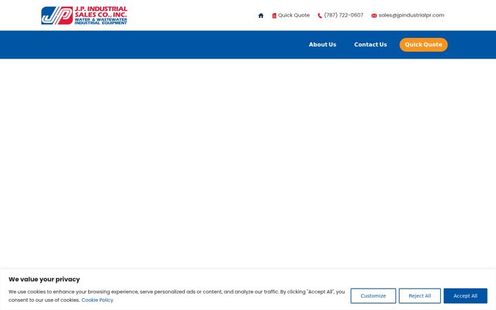 Screenshot of jpindustrialpr.com