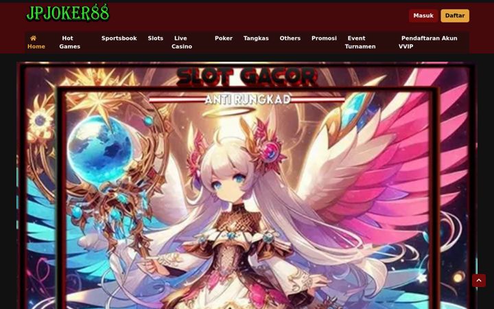 Screenshot of jpjoker88.com