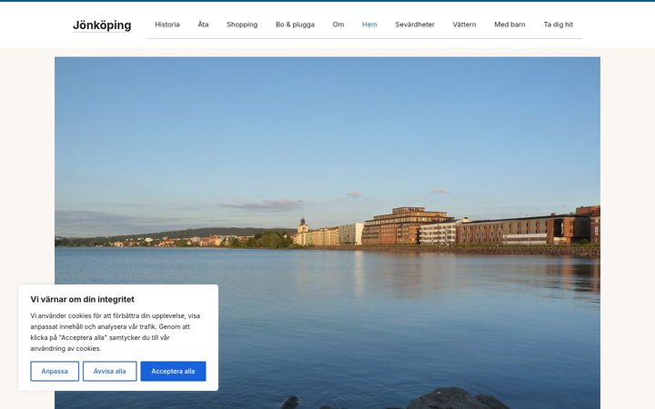 Screenshot of jpkg.se