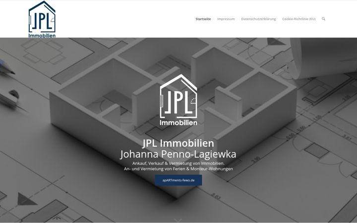 Screenshot of jpl-immobilien.de
