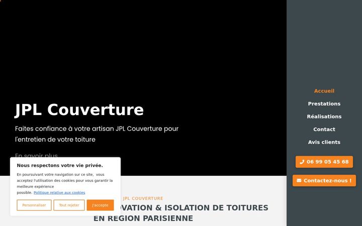 Screenshot of jplcouverture.fr