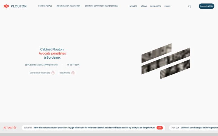 Screenshot of jplouton-avocat.fr