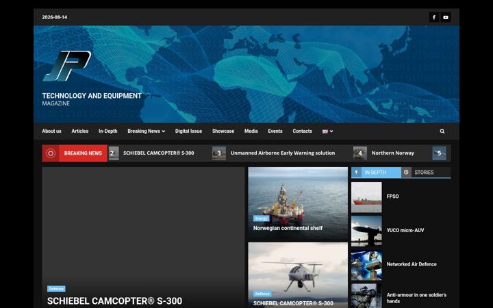Screenshot of jpmag.eu