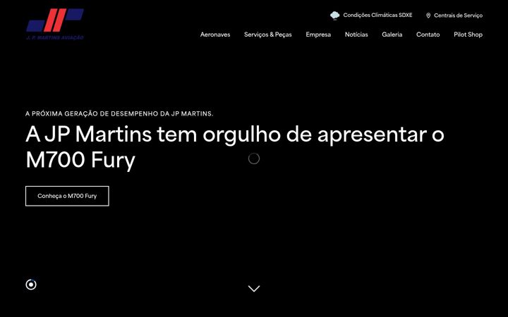 Screenshot of jpmartins.com.br