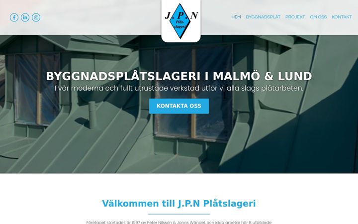 Screenshot of jpnplat.se