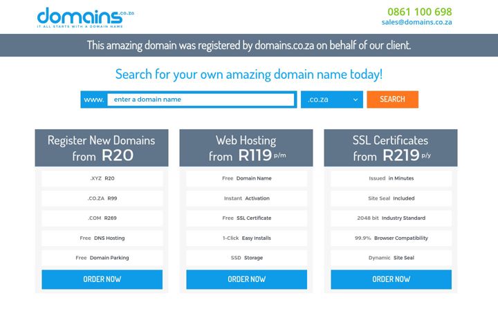 Screenshot of jpot.co.za