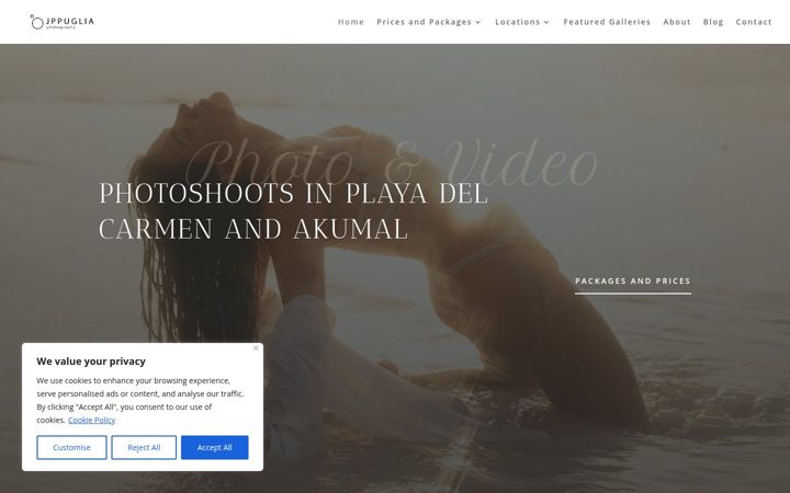 Screenshot of jppuglia.com