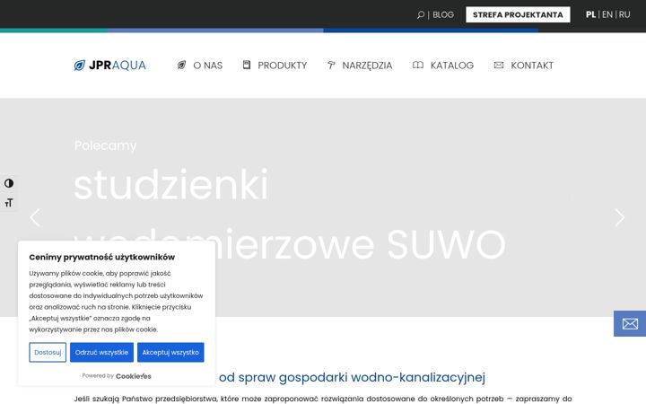 Screenshot of jpr-aqua.pl