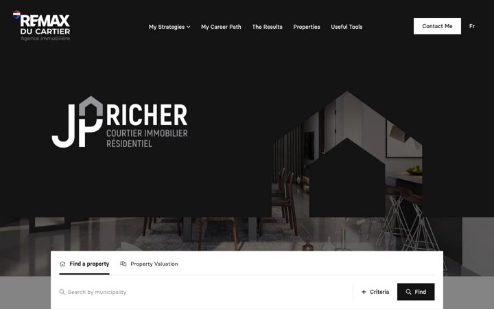Screenshot of jpricher.com