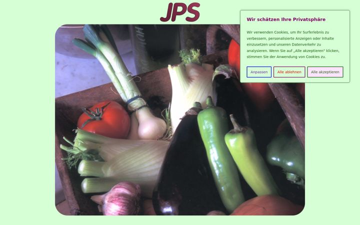 Екранна снимка на jps-es.com
