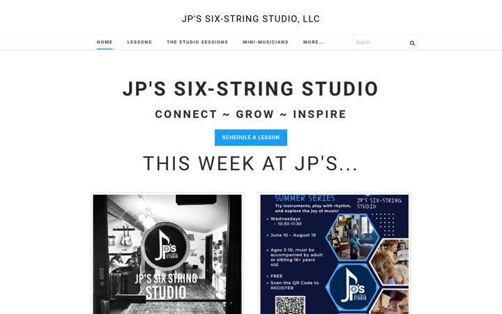 Екранна снимка на jpsixstring.com