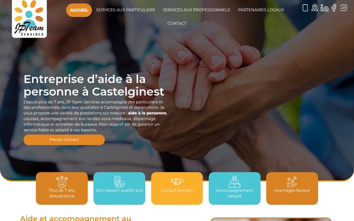 Screenshot of jpteam-services-personnes.fr