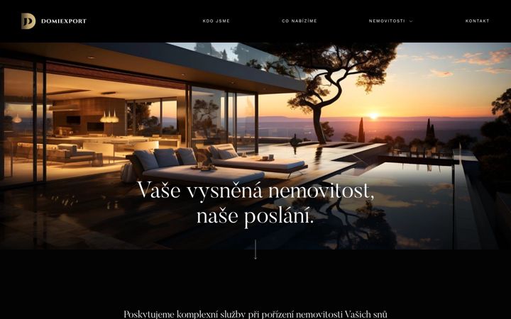 Screenshot of jpv-reality.cz