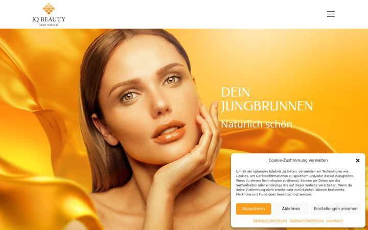 Screenshot of jq-beauty.com