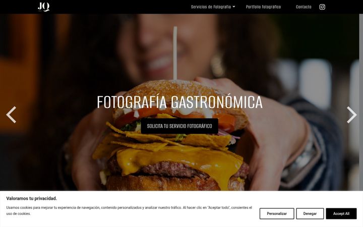 Screenshot of jqvisual.com