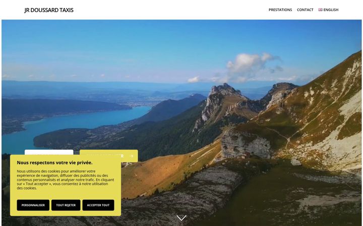 Screenshot of jr-taxis.com