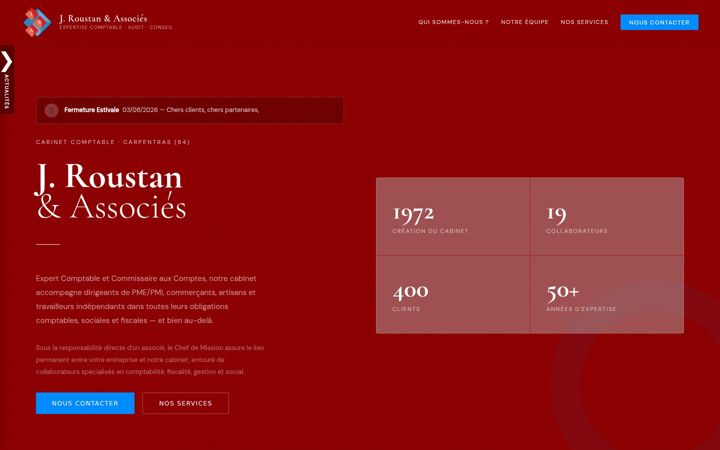 Screenshot of jraexpert.com