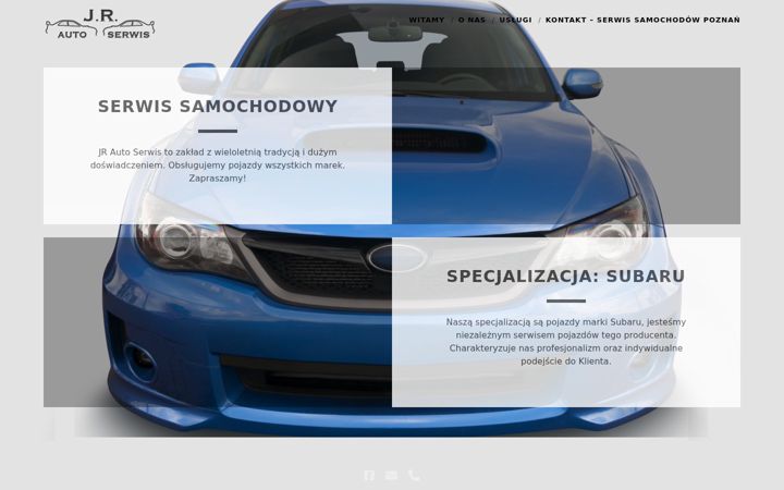 Screenshot of jrautoserwis.pl