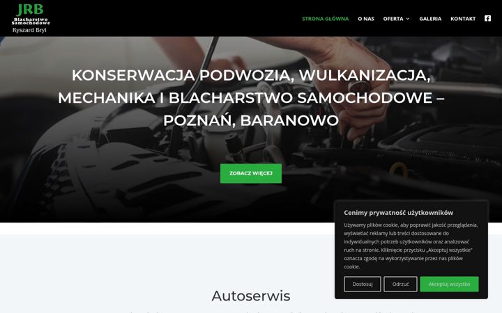Screenshot of jrb.com.pl