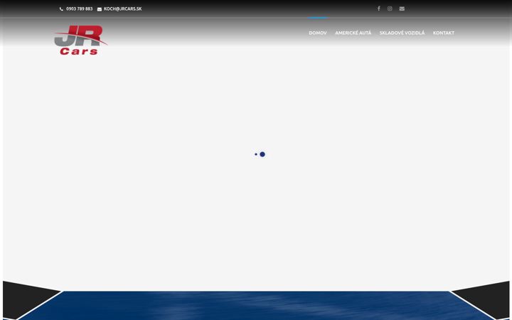 Screenshot of jrcars.sk