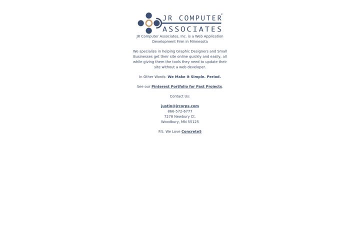 Screenshot of jrcorps.net