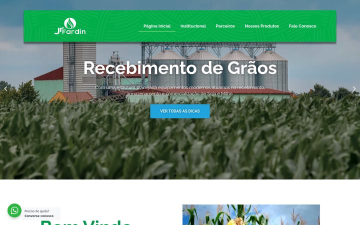 Screenshot of jrfardin.com.br