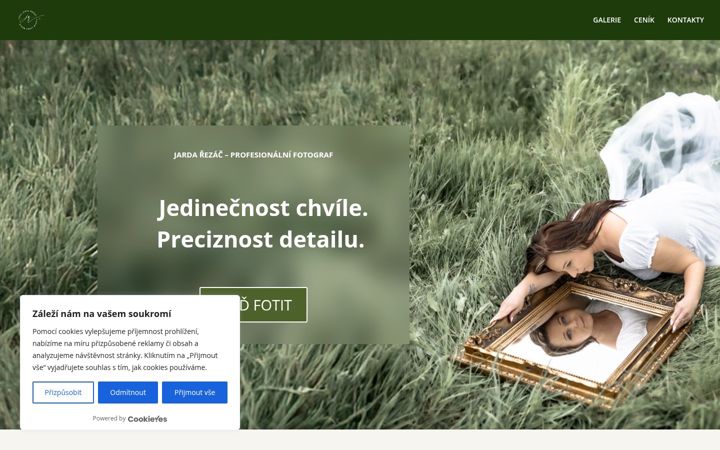 Screenshot of jrfoto.cz