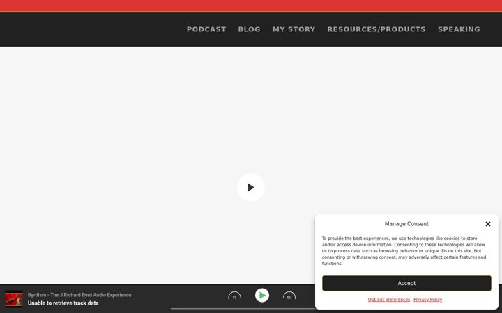 Screenshot of jrichardbyrd.com