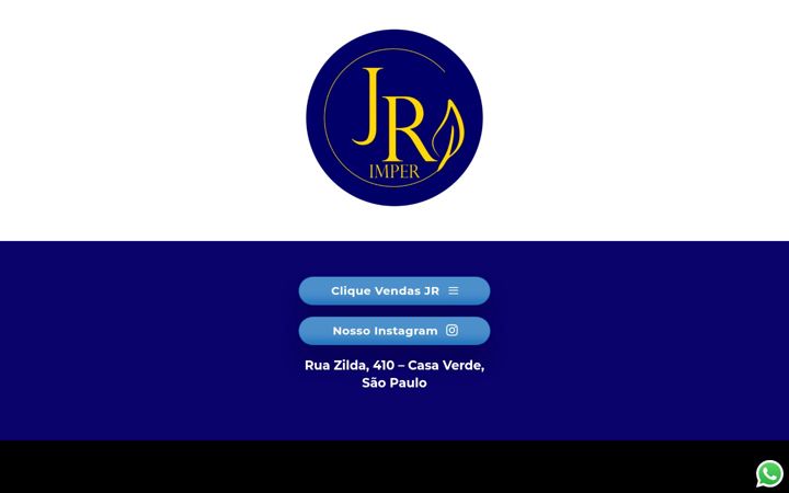 Screenshot of jrimpermeabilizantes.com.br