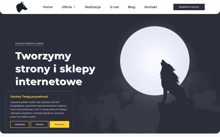 Screenshot of jrise.pl