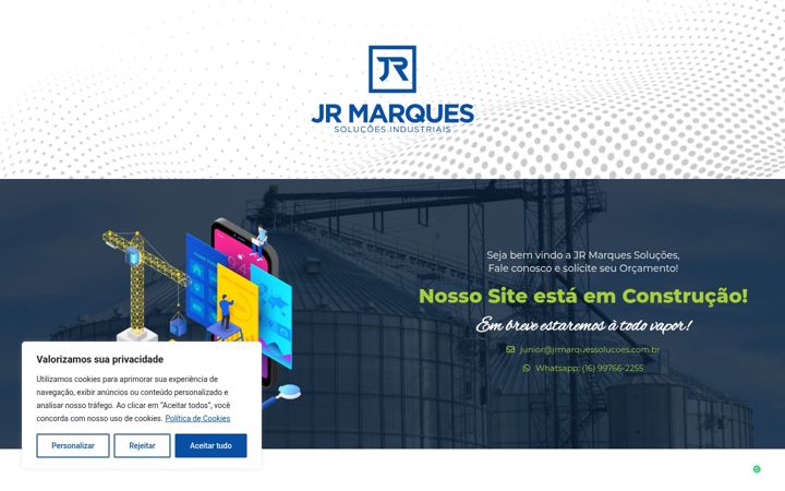 Screenshot of jrmarquessolucoes.com.br