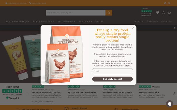 Screenshot of jrpetproducts.com