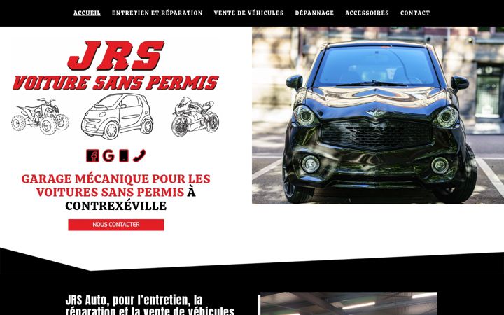 Screenshot of jrsauto.fr