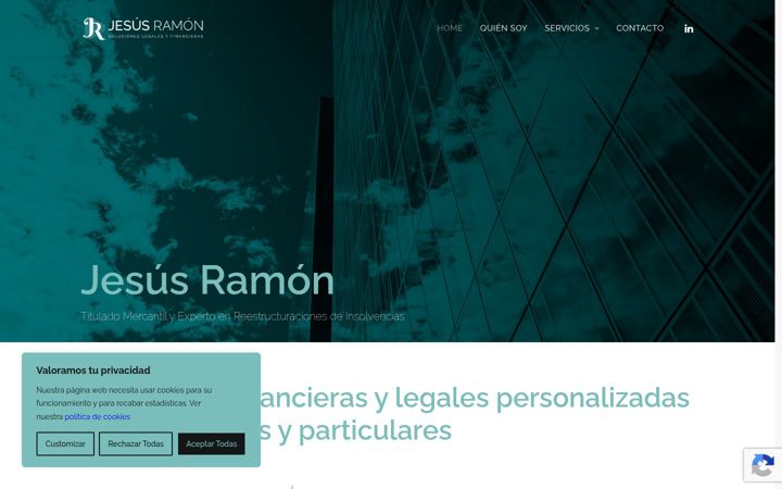 Screenshot of jrsolvencia.com