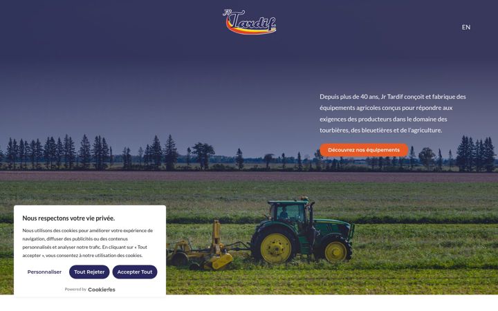 Screenshot of jrtardif.com