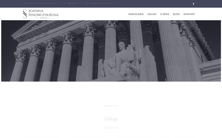 Screenshot of js-adwokat.pl