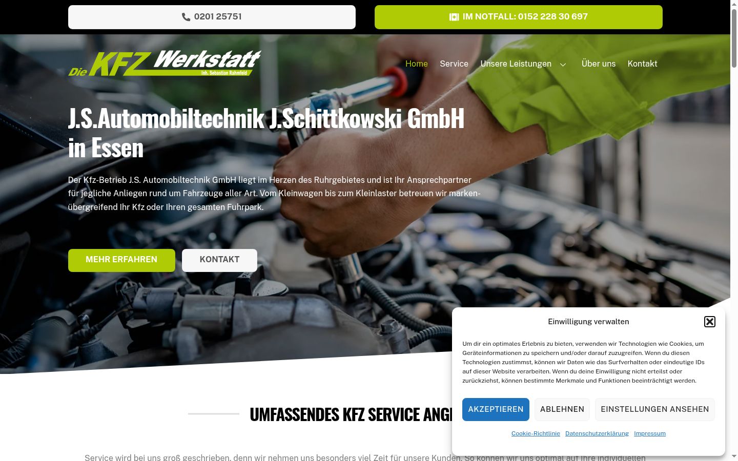 Snímka obrazovky banera súhlasu zobrazeného pred akoukoľvek interakciou