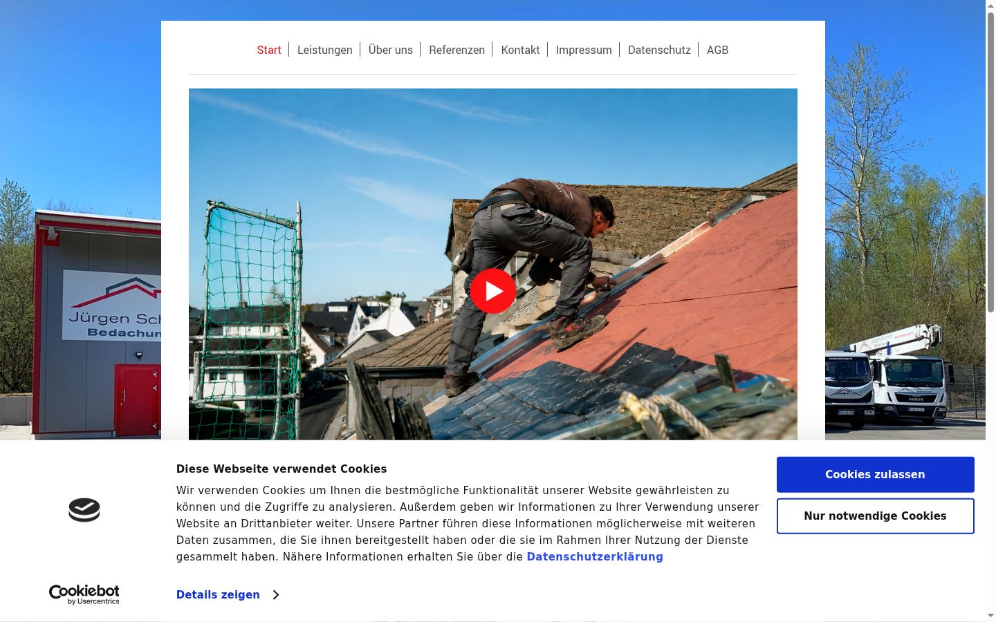 Sutikimo reklamjuostės, rodytos prieš bet kokią sąveiką, ekrano kopija