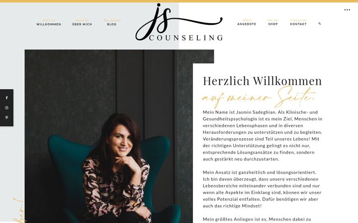 Screenshot of js-counseling.com