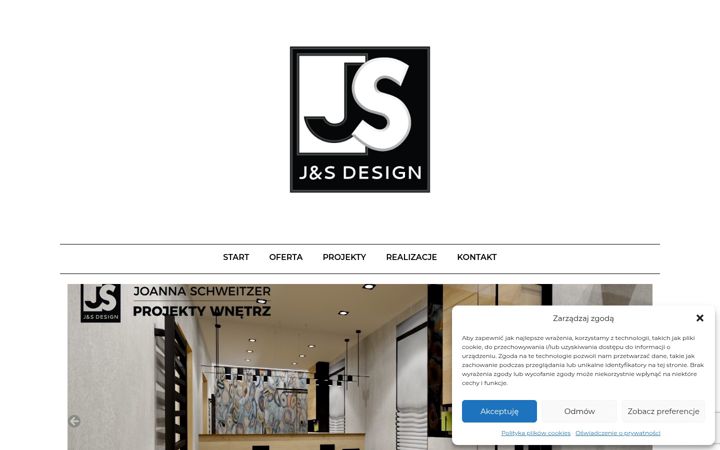 Screenshot of js-design.com.pl