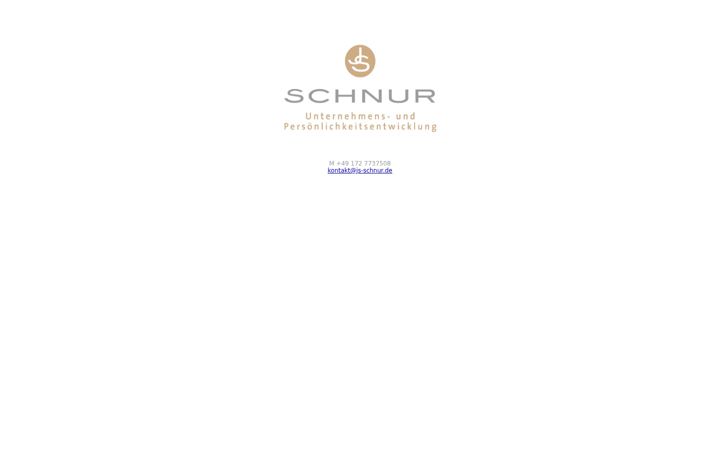 Screenshot of js-schnur.de