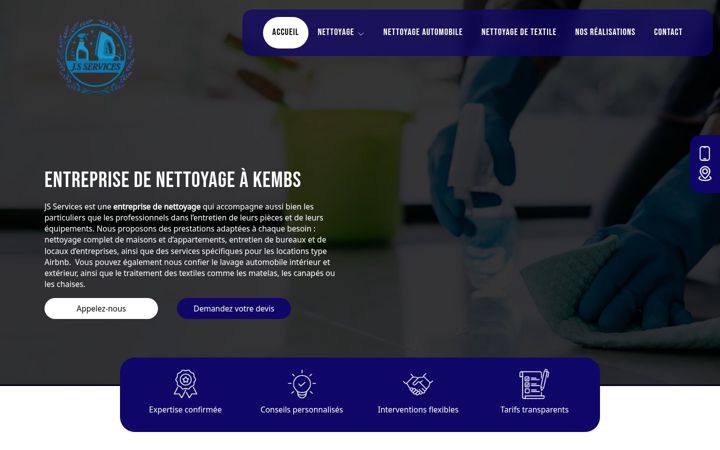 Screenshot of js-services.fr