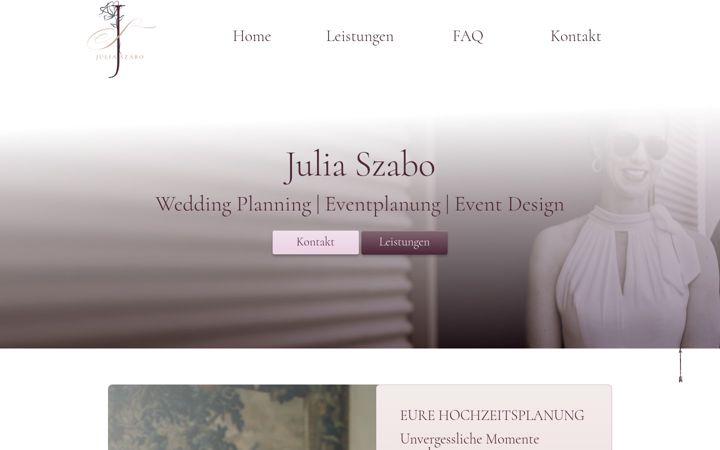 Screenshot of js-weddings.de